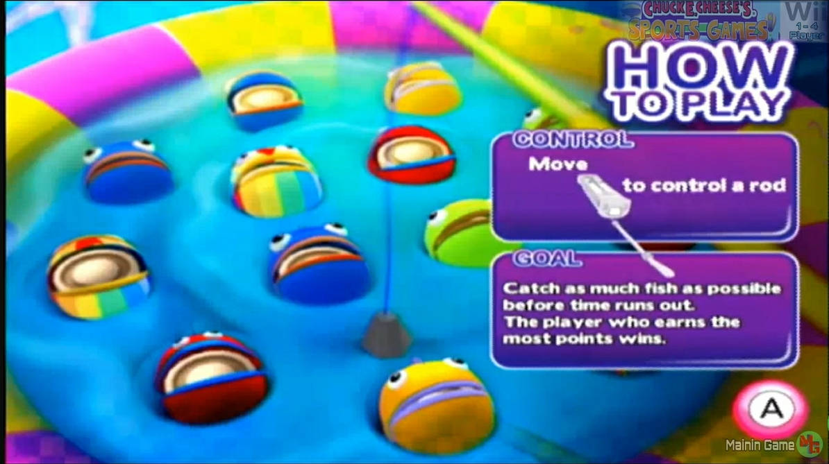 Fish Chowder Game Chuck e cheese sports games how to play fishing by CaneronC on DeviantArt