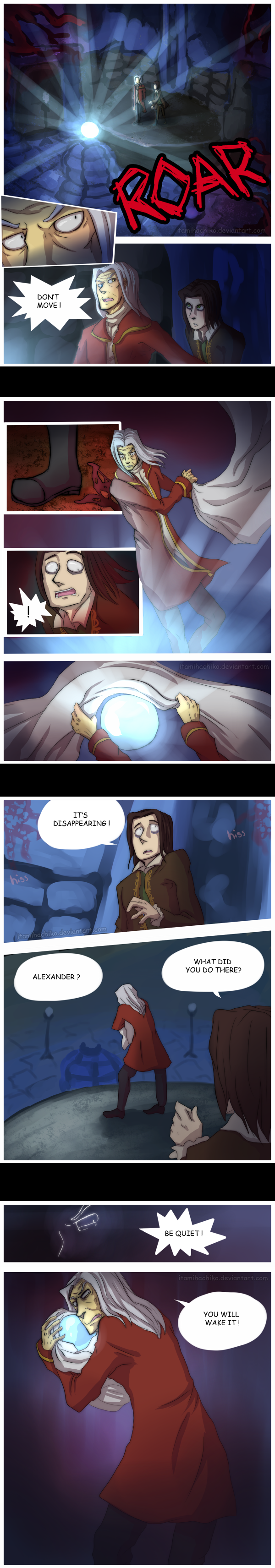 [AMNESIA COMIC] Waking the Shadow