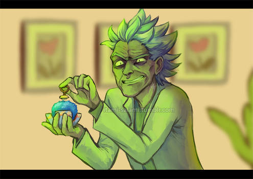 Toxic Rick Screenshot Redraw