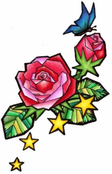 Stained Glass Rose Tattoo By Snowybunny16 On Deviantart Stained Glass Rose Tattoo By Snowybunny16 On Deviantart