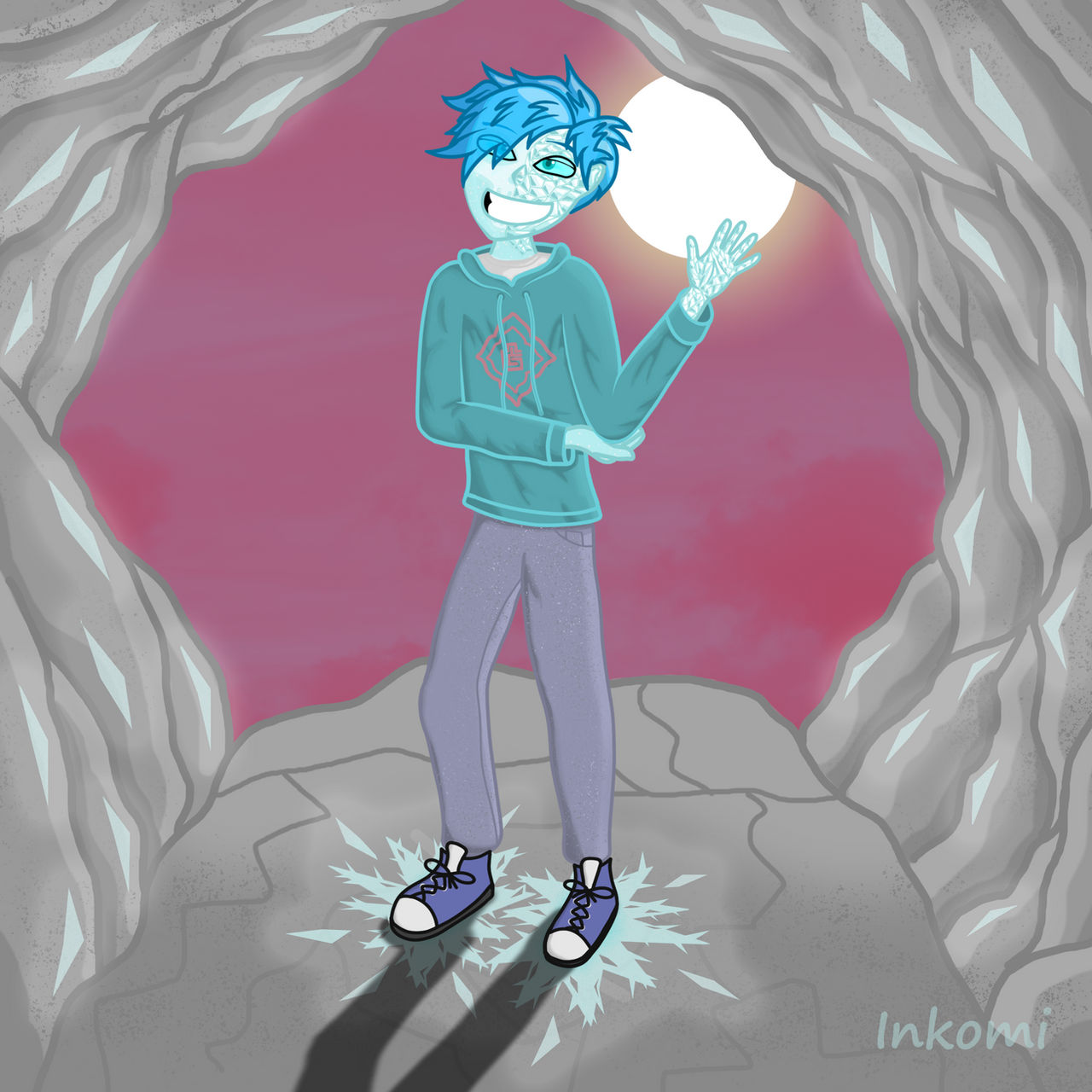Ice Wielder Ice wielder Glace by Inkomi on DeviantArt