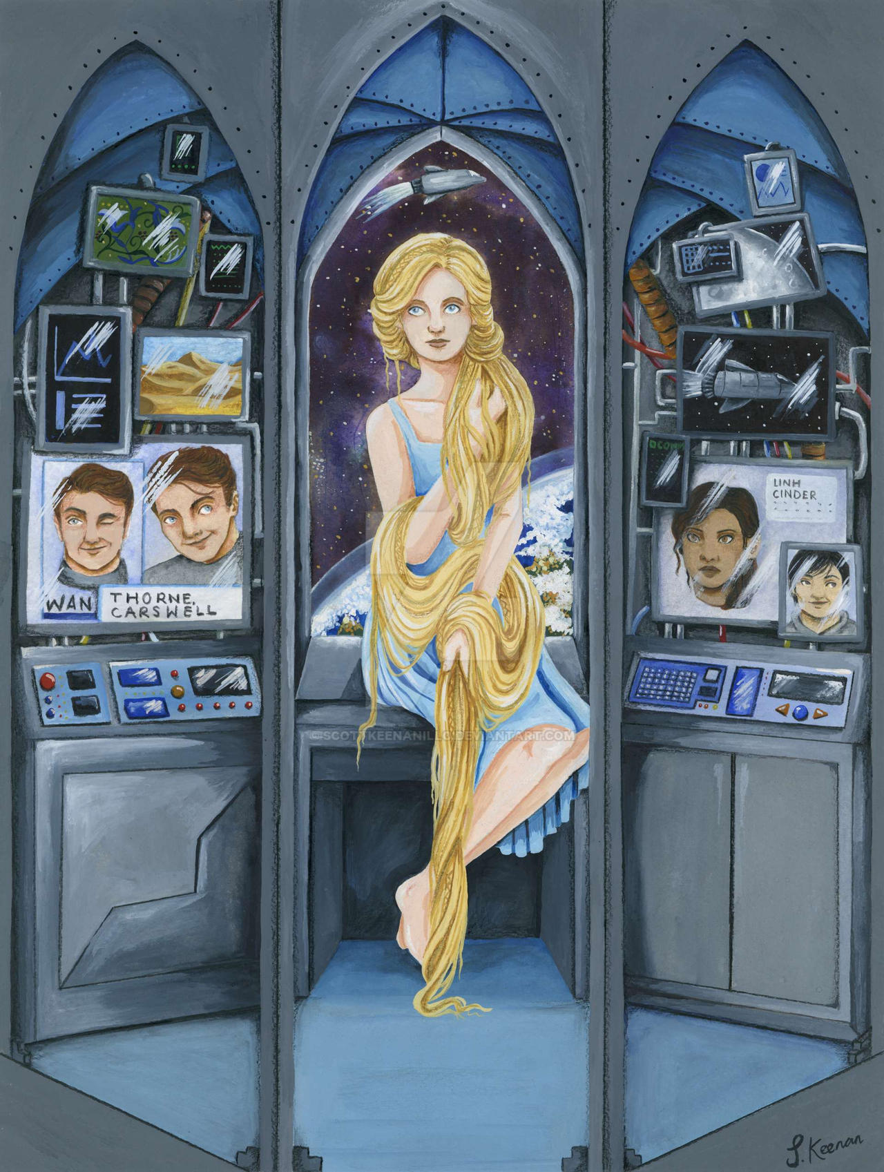 The Lunar Chronicles, Cress (2018)