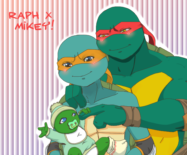 Raph x Mikey!