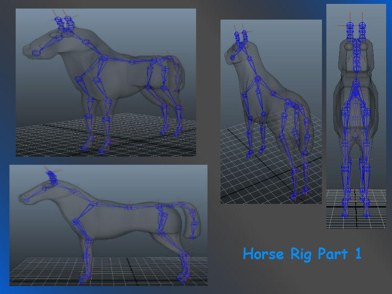Horse Rig part 1 by kayler19 on DeviantArt