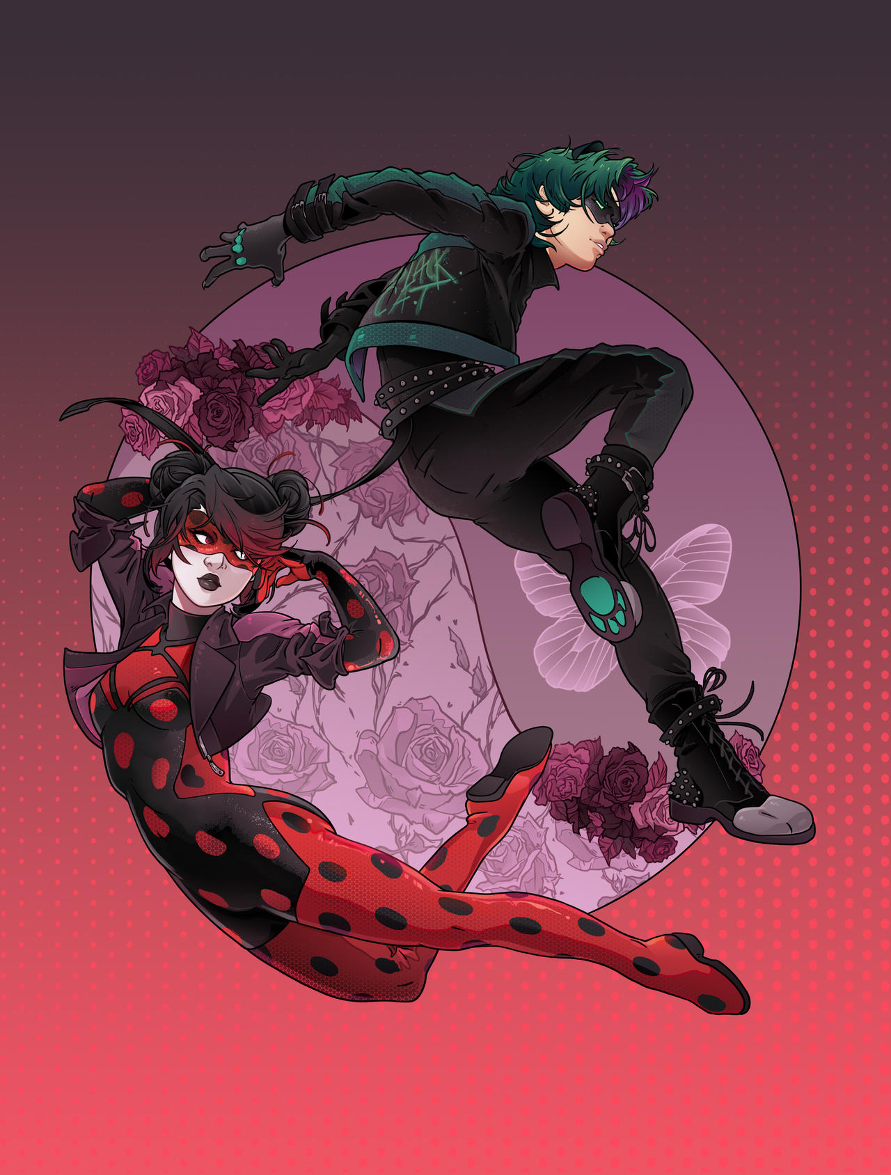 Shadybug and Claws Noir by Ghostpainters on DeviantArt
