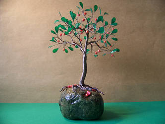 Wire Apple Tree Of Life Sculpture