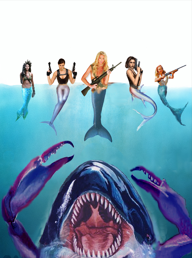 Killer Crab Whale vs. Mermaid Assassins!