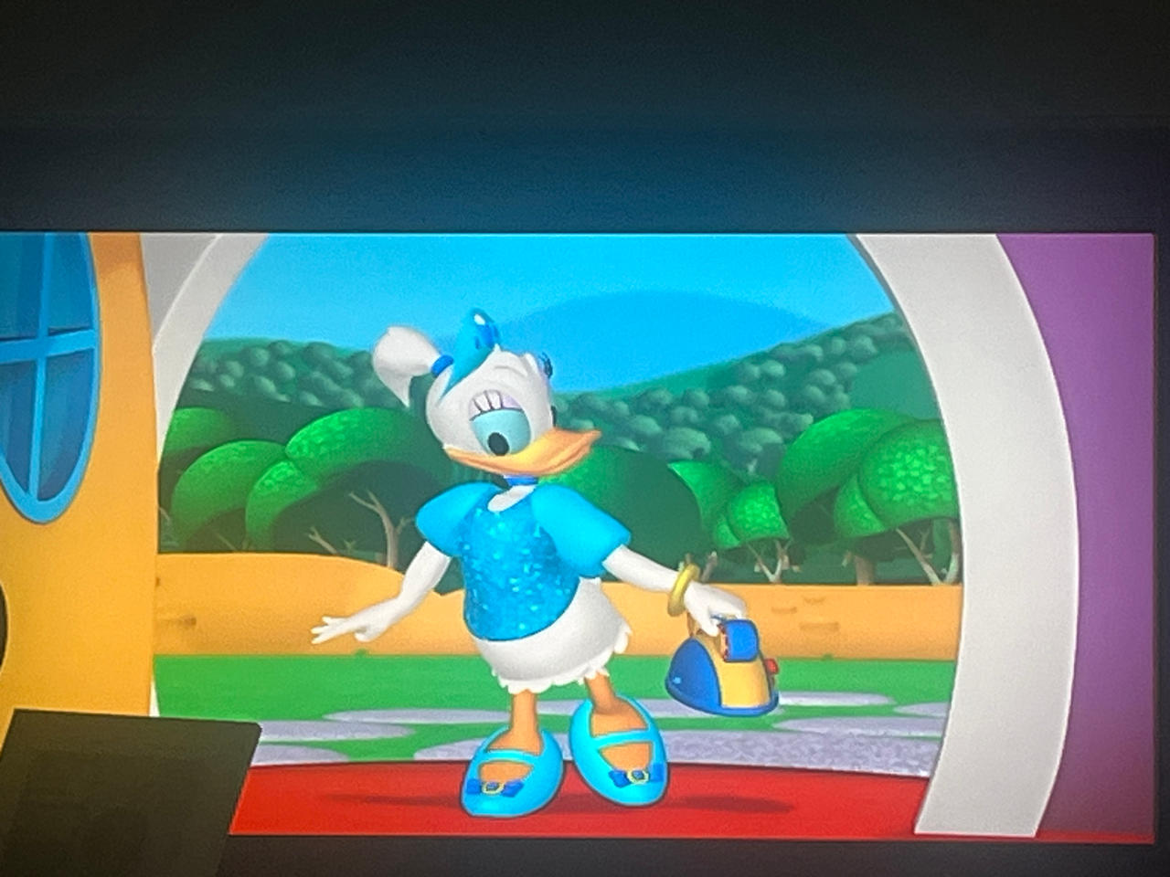 daisy duck blue dress Daisy The Duck Polka Dot Dress Blue Polka Dot Girls Dress