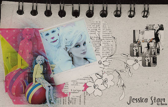 Jessica Stam collage
