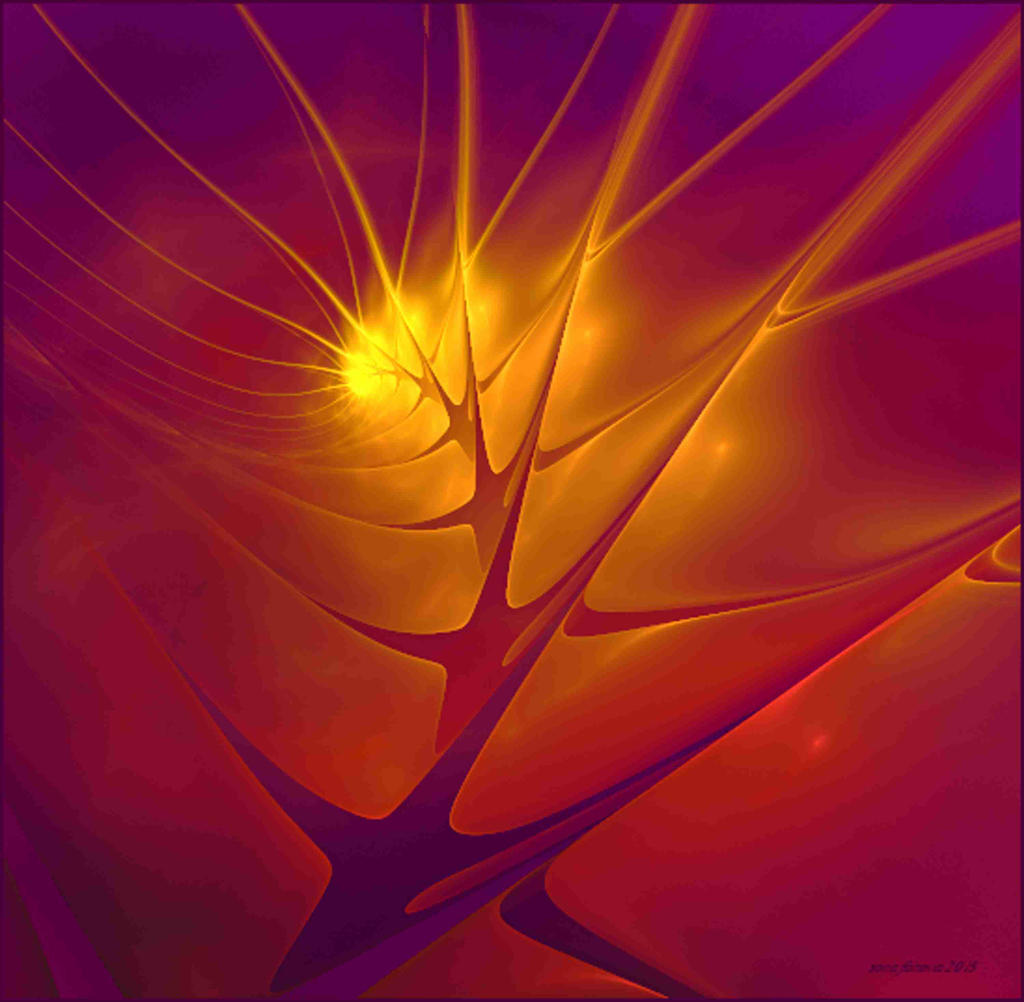 sunset -APO-fractal-walpaper