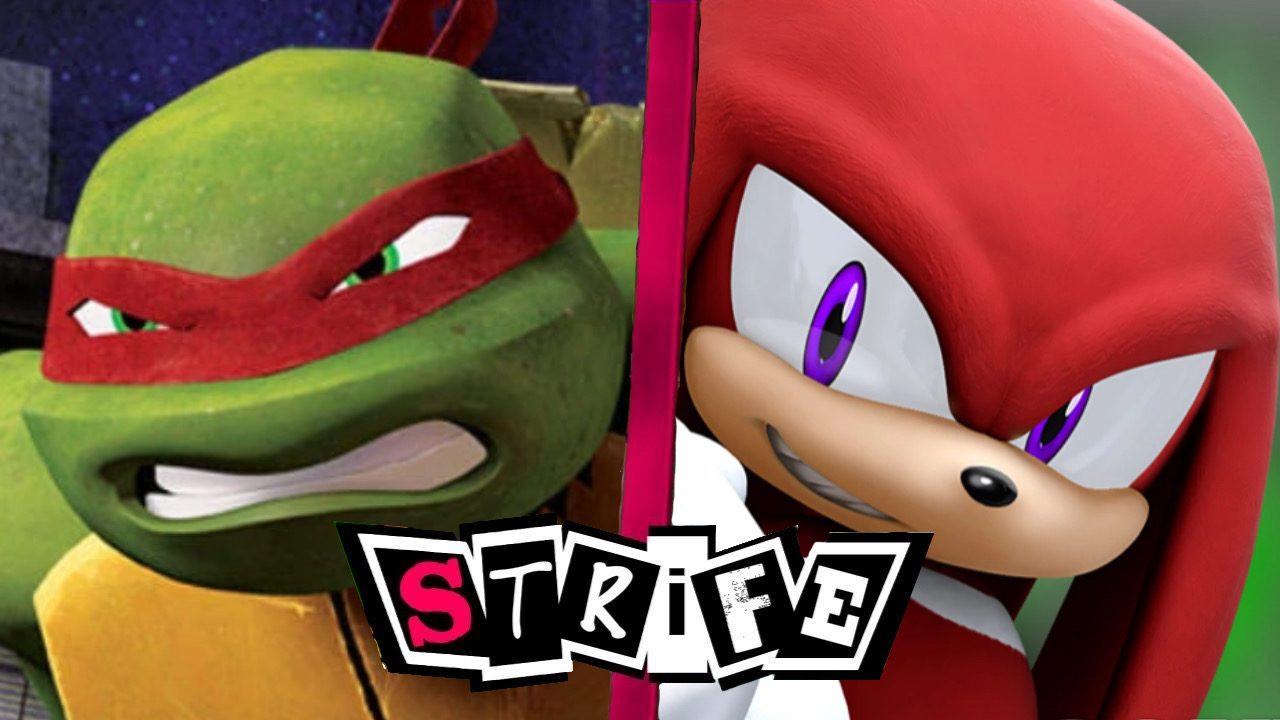 Knuckles Vs Raphael Raphael Vs Knuckles by KendlBoettcher on DeviantArt