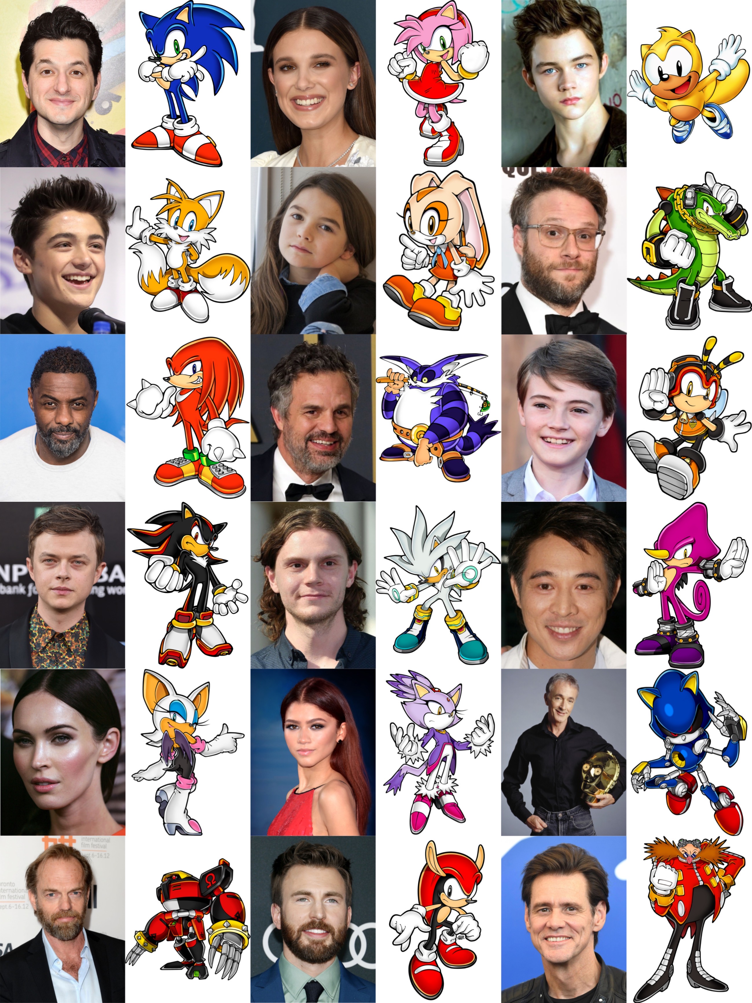 Sonic Movie Series New Characters Cast Fan Casting on myCast