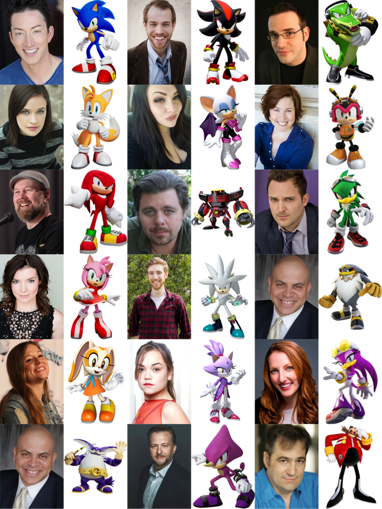 All Sonic Characters Voices