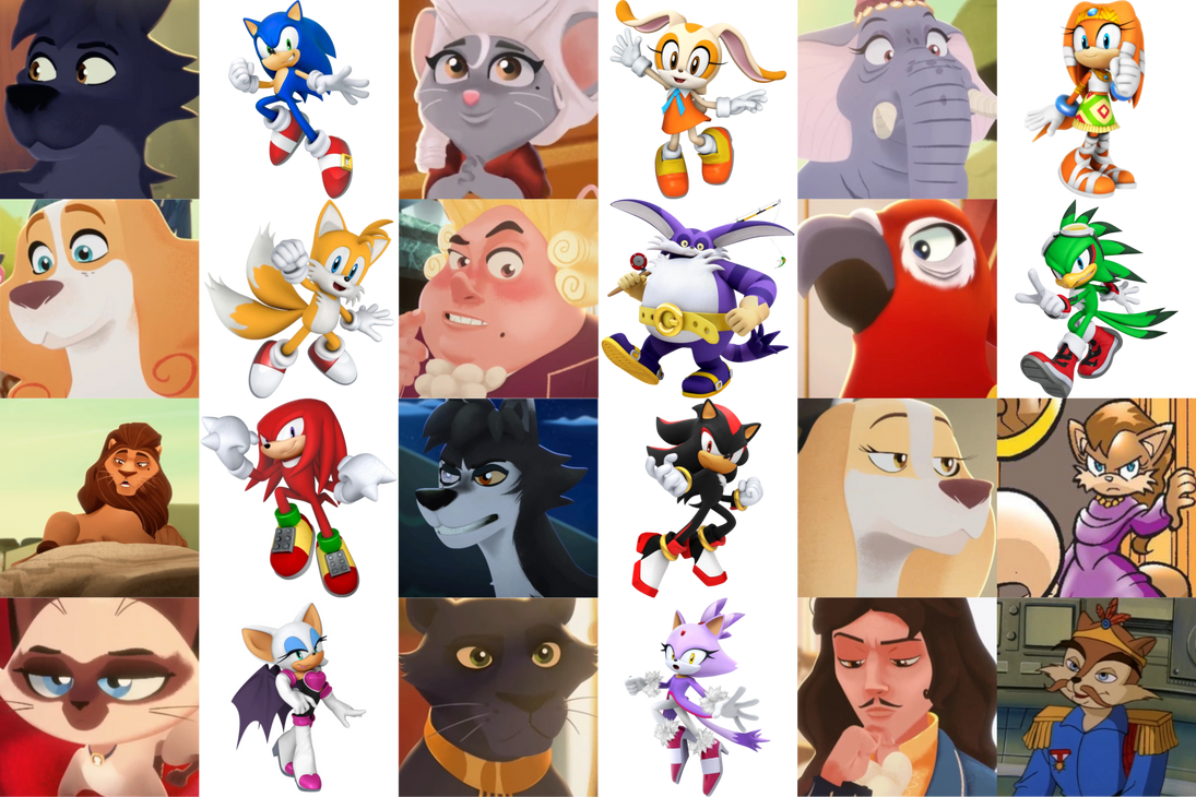 Sonic The Hedgehog X Belfort And Lupin by KendlBoettcher on DeviantArt