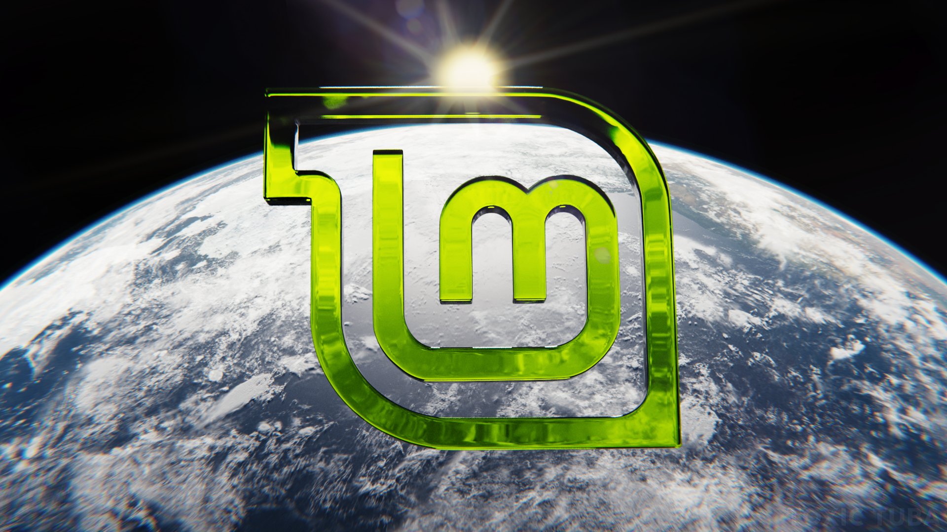 Linux Mint Desktop Wallpaper 2 Made With Blender By Toxictuba On Deviantart