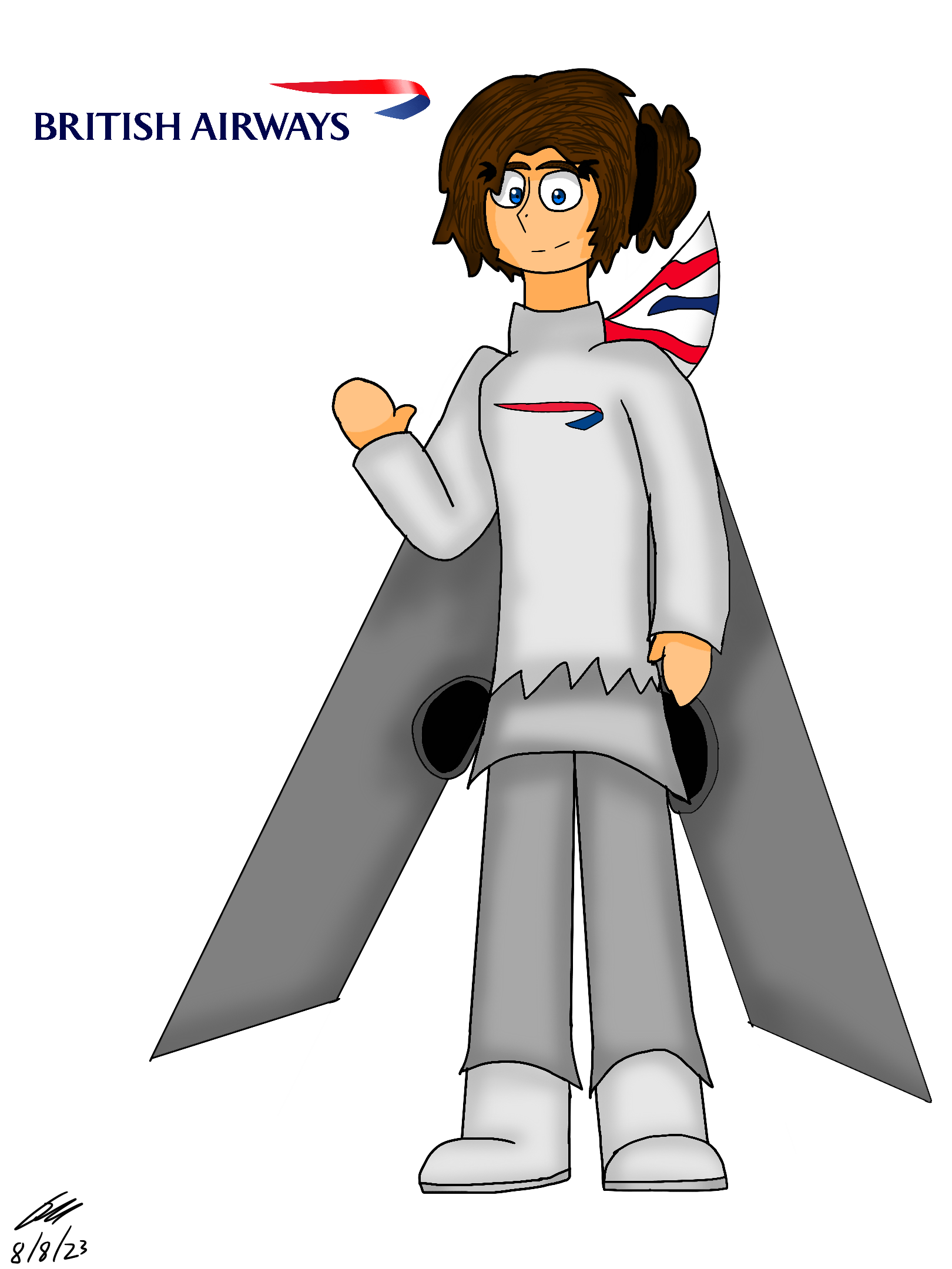 British Oc Deviantart Airline OCs: British Airways (2023 Edition) by TaylorLiuFilmsArt on ...