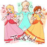 Princesses Thank You!