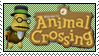 Animal Crossing Stamp.