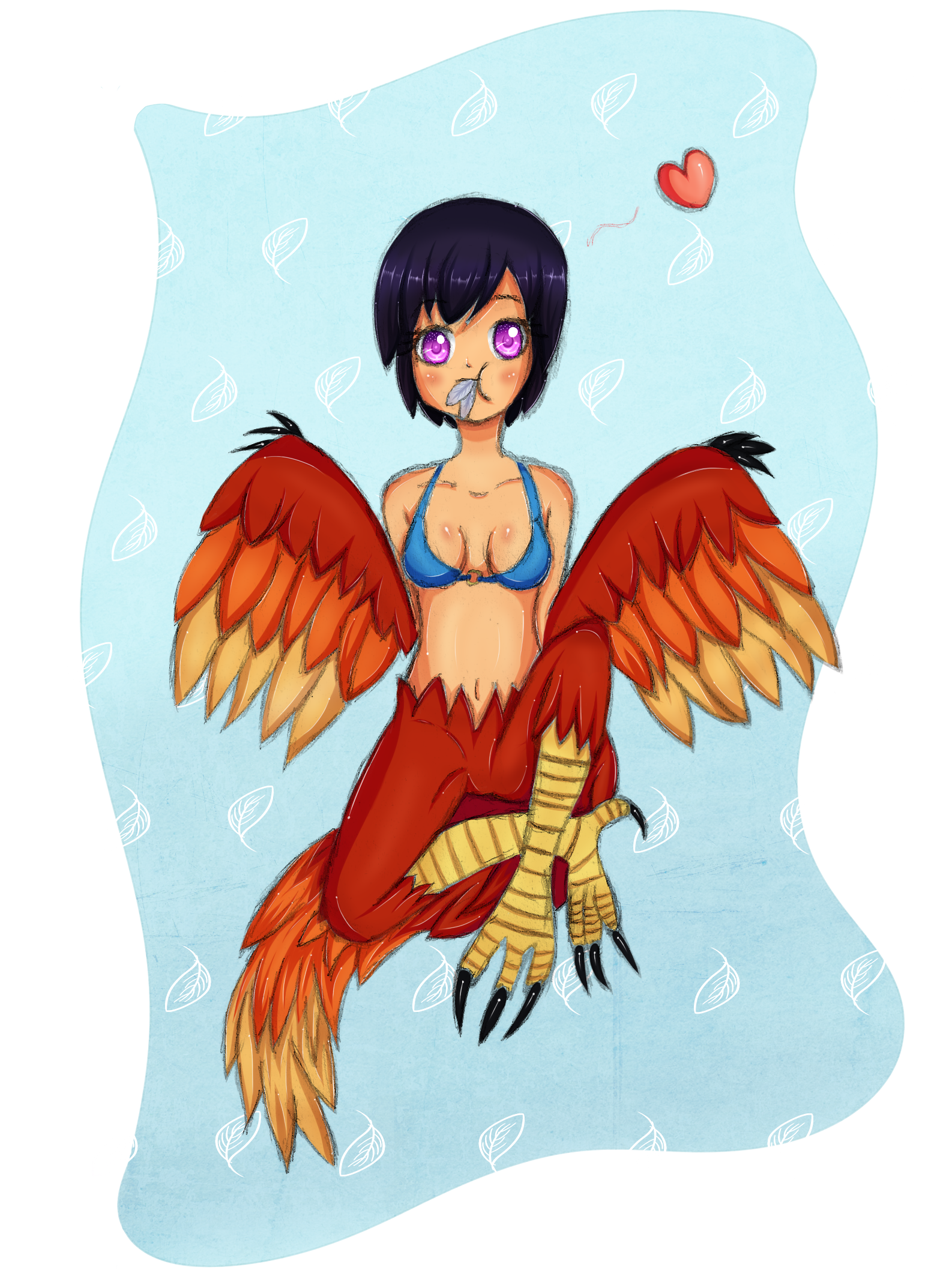 Monster Girl Challenge Day 1: Harpy