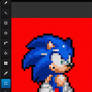 Sonic IDW comi style