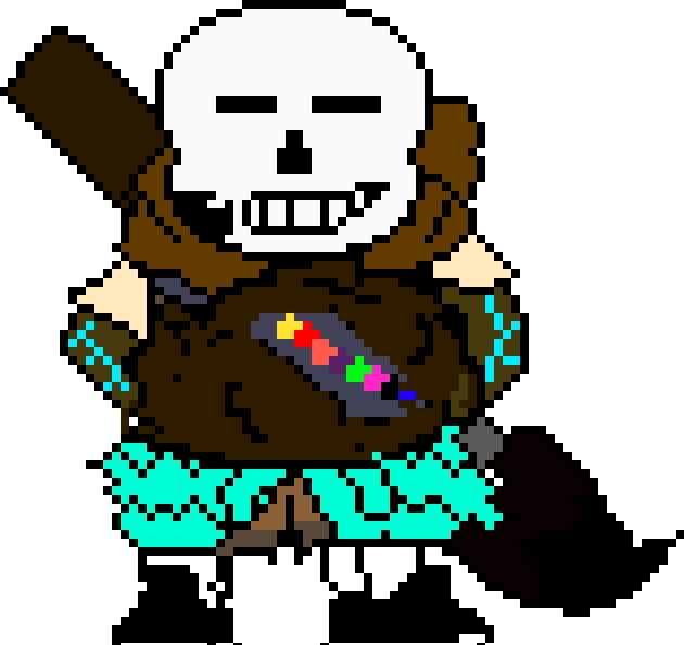 Pixilart - Ink Sans Phase 2 by Rninja101