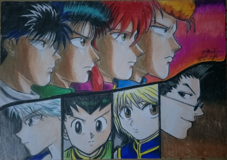 Yuyu Hakusho and Hunter X Hunter Crossover by Einrach03 on DeviantArt