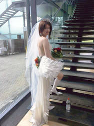 Yuna FFX Cosplay ( Weddingdress Version) 2