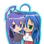 Tsumiki and Konata - Acchi Star