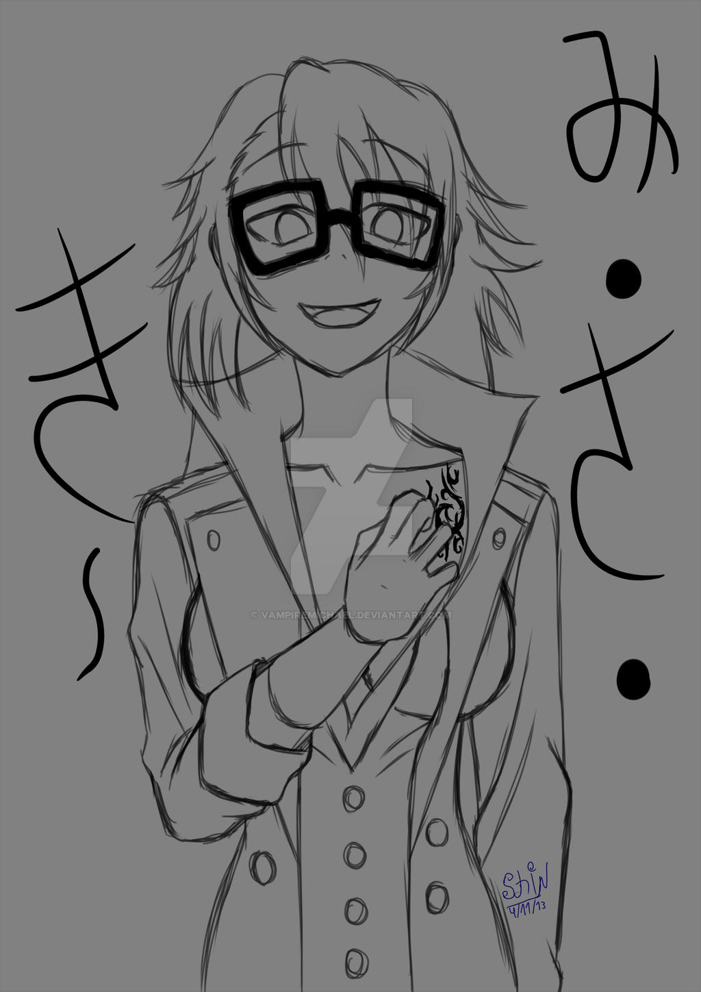 Fem Saruhiko Fushimi - Sketch