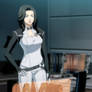Mass Effect anime style Miranda