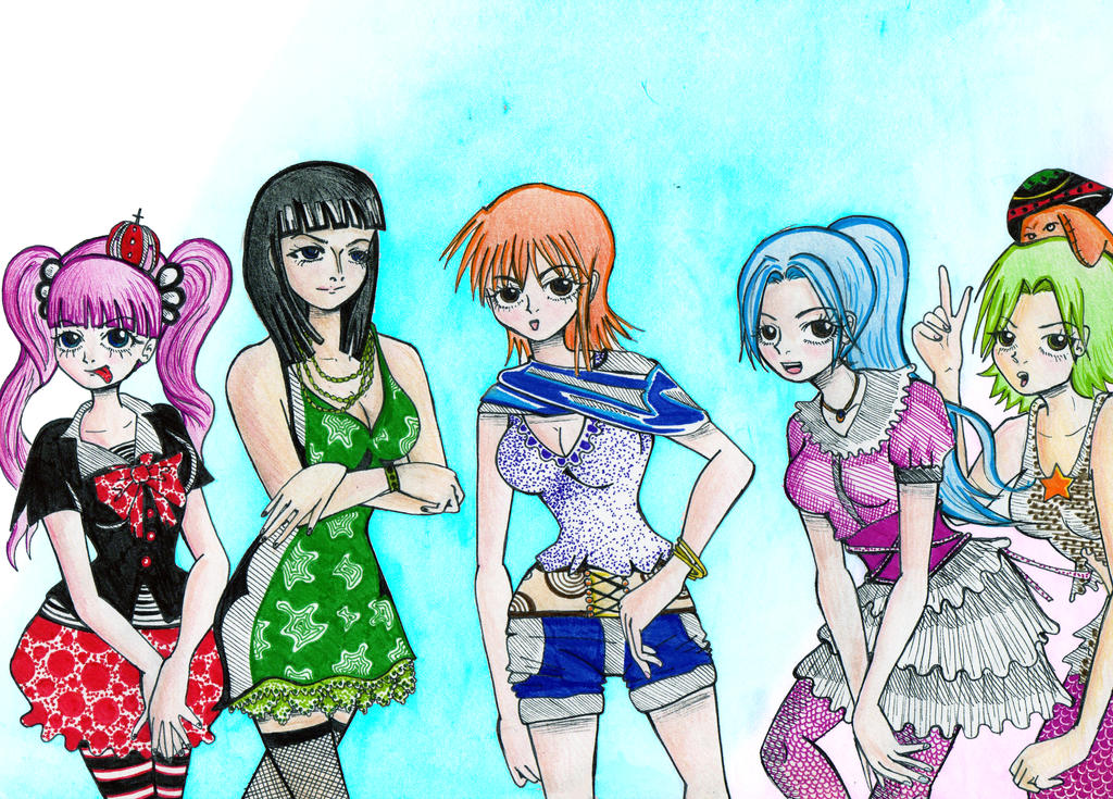 One Piece Girls In My Style By KinguYasha On DeviantArt one-piece-girls-in-my-style-by-kinguyasha-on-deviantart