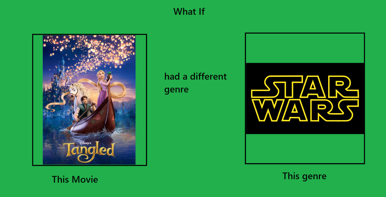 What If Tangled Was A Science Fiction Movie?