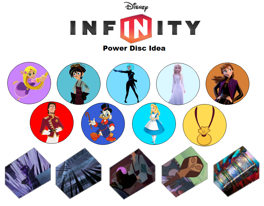 My Disney Infinity Power Disc Ideas by AnimationLover247 on DeviantArt