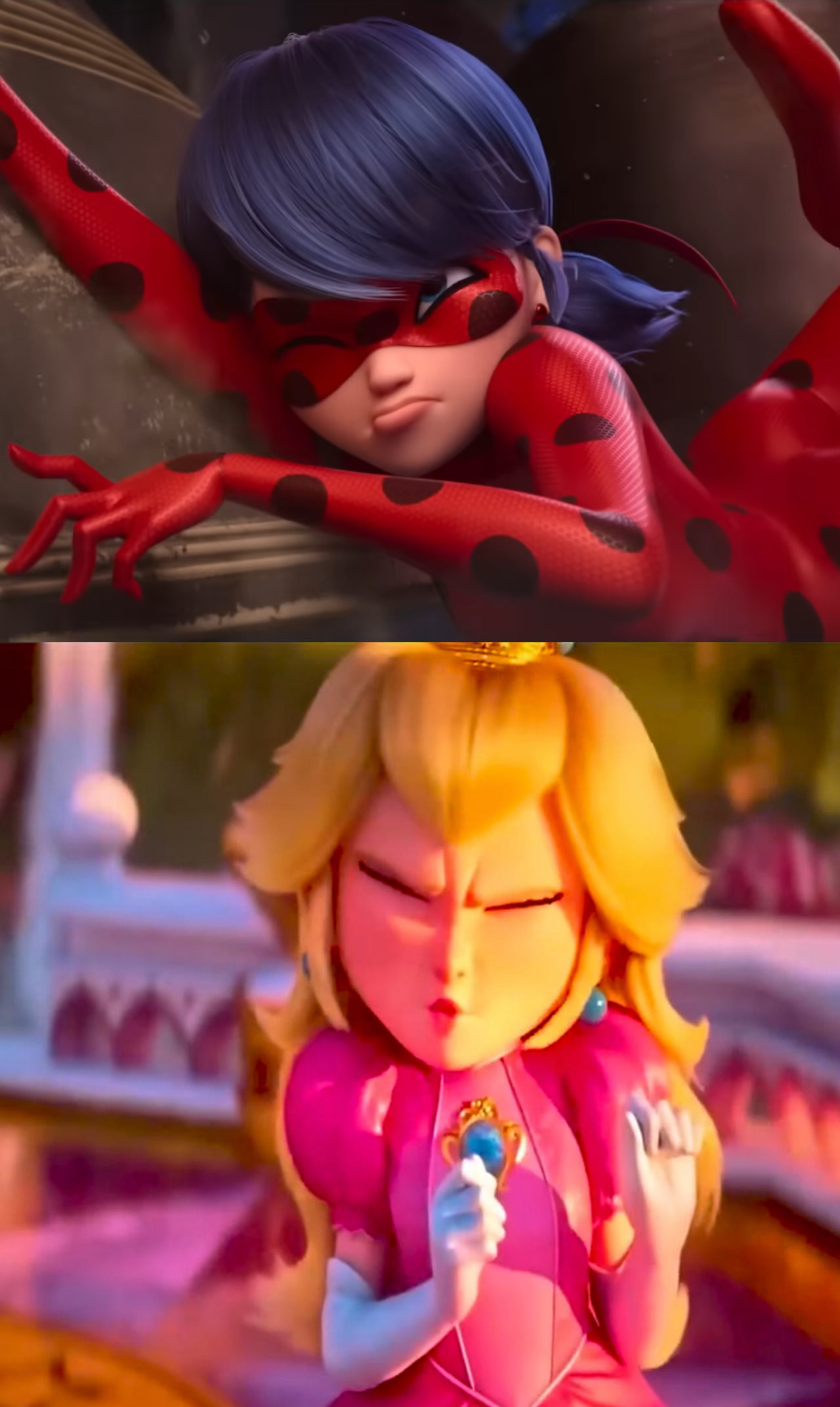 Movie Princess Peach Reacts To Ladybug's Injury by AnimationLover247 on ...