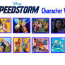 My Disney Speedstorm Character (Set) Wish List