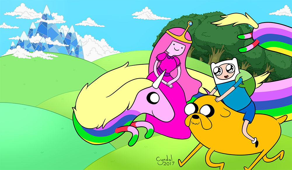Adventure Time - Riding 'round Ooo