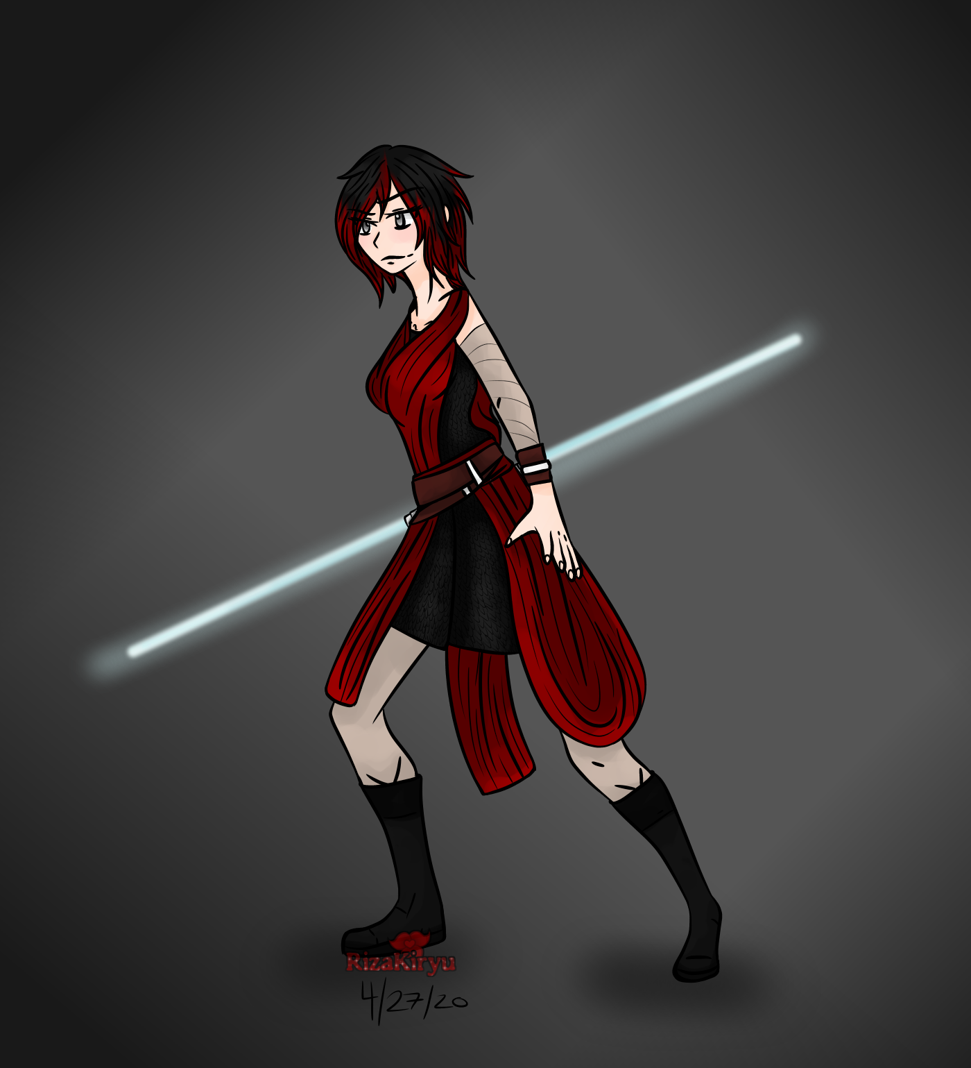 Ruby Star Wars (C) Star Wars Ruby by RizaKiryu on DeviantArt