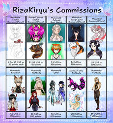 2026 RizaKiryu's Commissions (open)