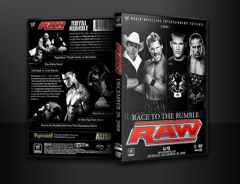 Wwe Raw Dvd Dec 29 08 V1 By Ausixfox On Deviantart Wwe Raw Dvd Dec 29 08 V1 By Ausixfox On Deviantart
