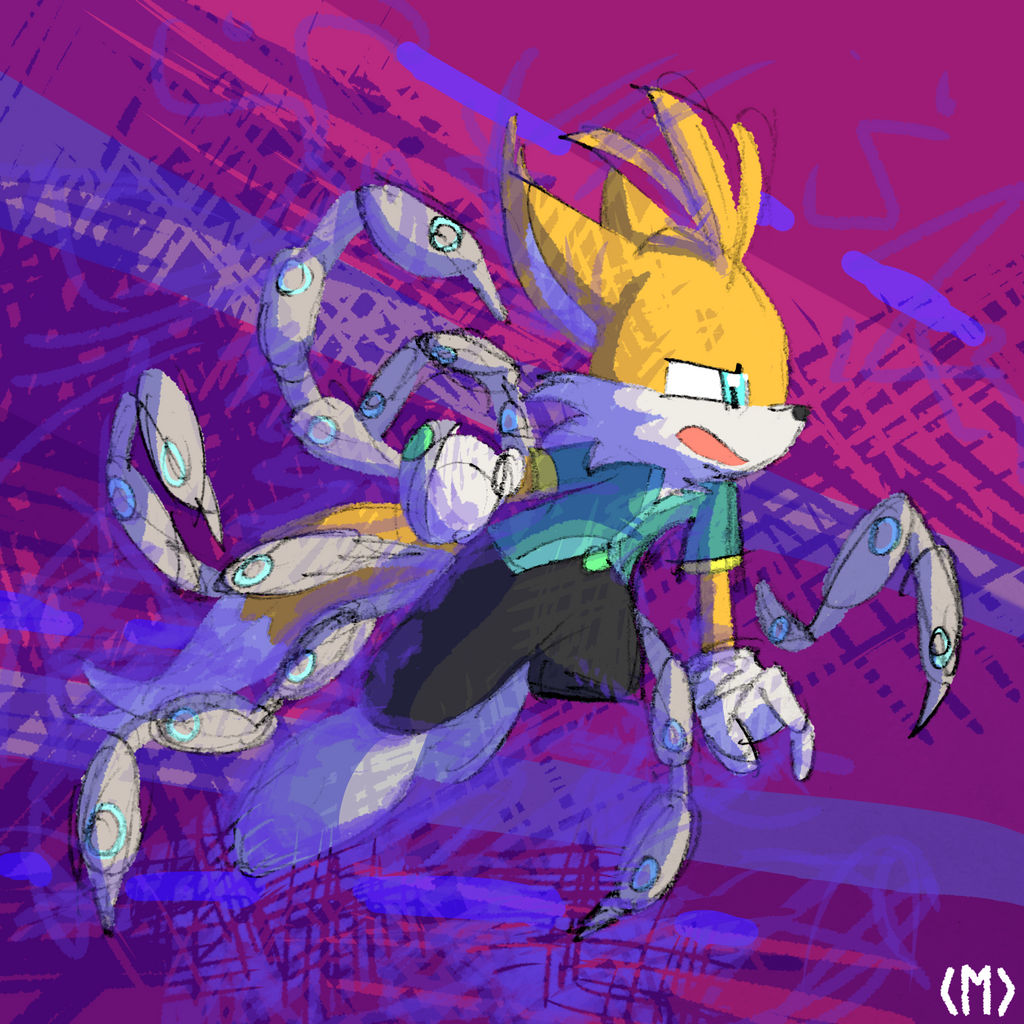 EDGY TAILS ! ! ! (Sonic Prime Fanart) by MischeviousMalfais on DeviantArt