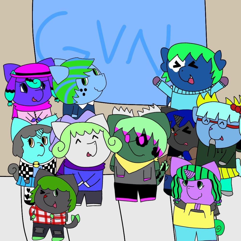 Group shot now with clothes!