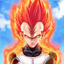 Super Saiyan God Vegeta