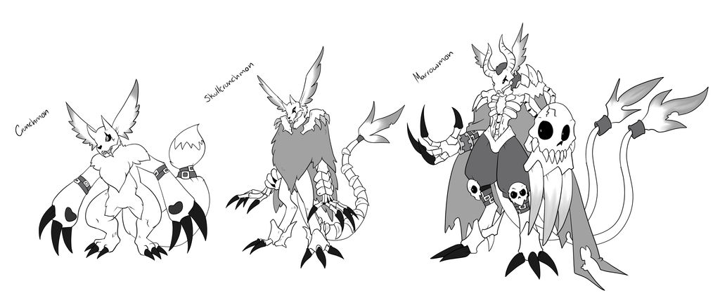Jazemon Evolution Line Gazimon's Digivolution Line by Readasaur on DeviantArt