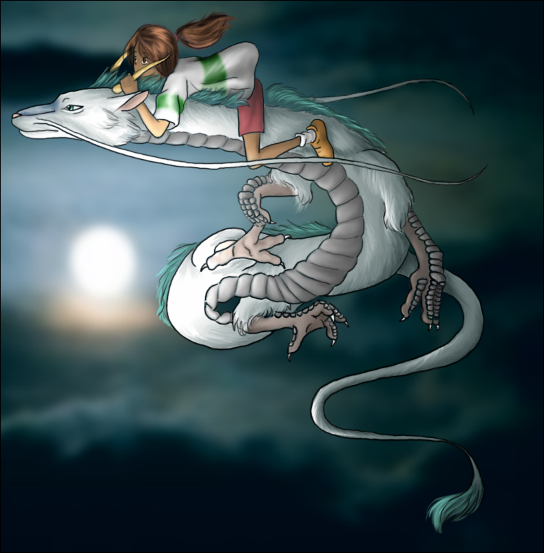 Haku and Chihiro