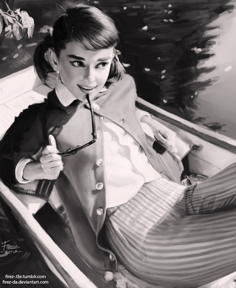 Audrey Hepburn Study