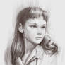 Audrey Hepburn as a young girl