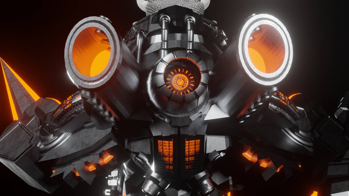 Cyborg Lizard back by Titaniczone on DeviantArt