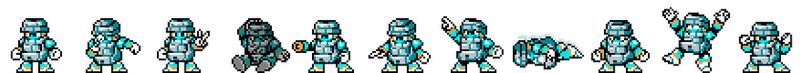 Classic Style Block Man - Mega Man RPG Prototype