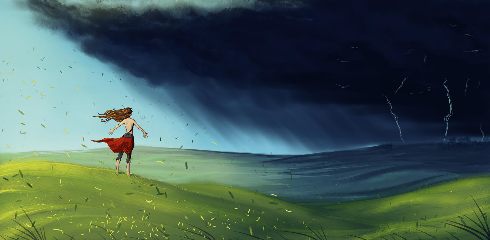 Sun and storm by Rain-shade on DeviantArt