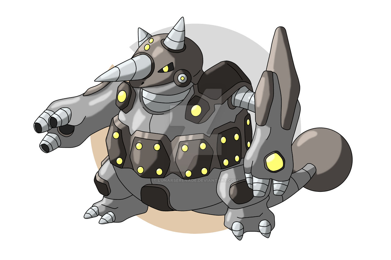 Rhyperior (Advanced Form) by Lunarserenade on DeviantArt